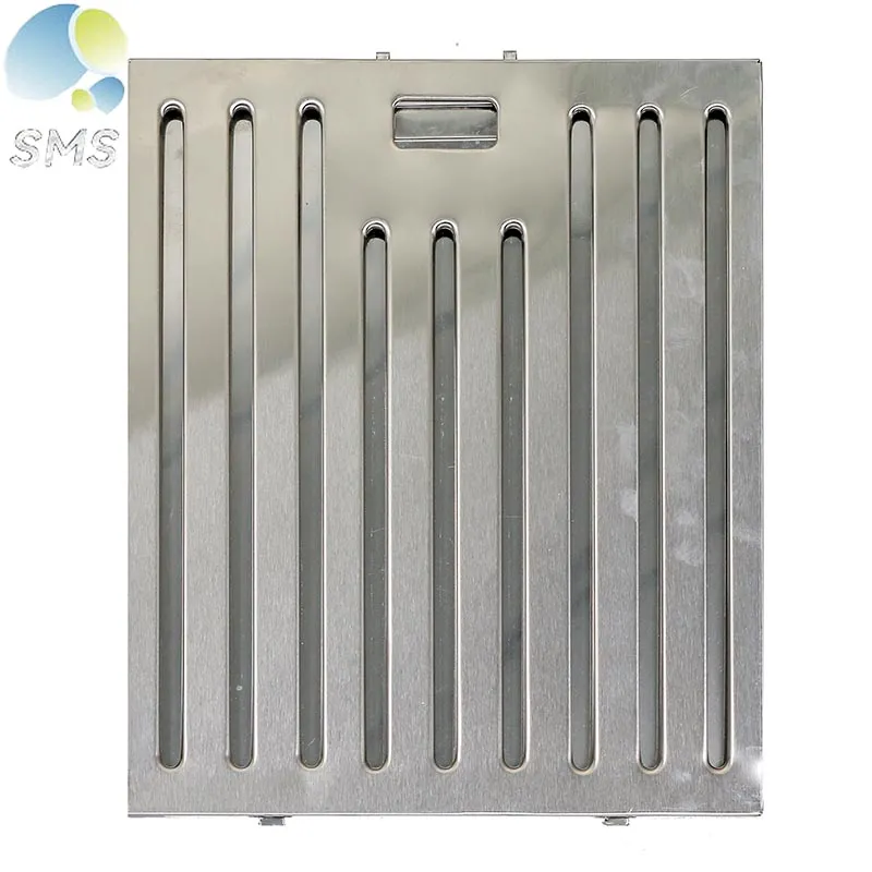 Сітчасті жирові фільтри з нержавіючої сталі